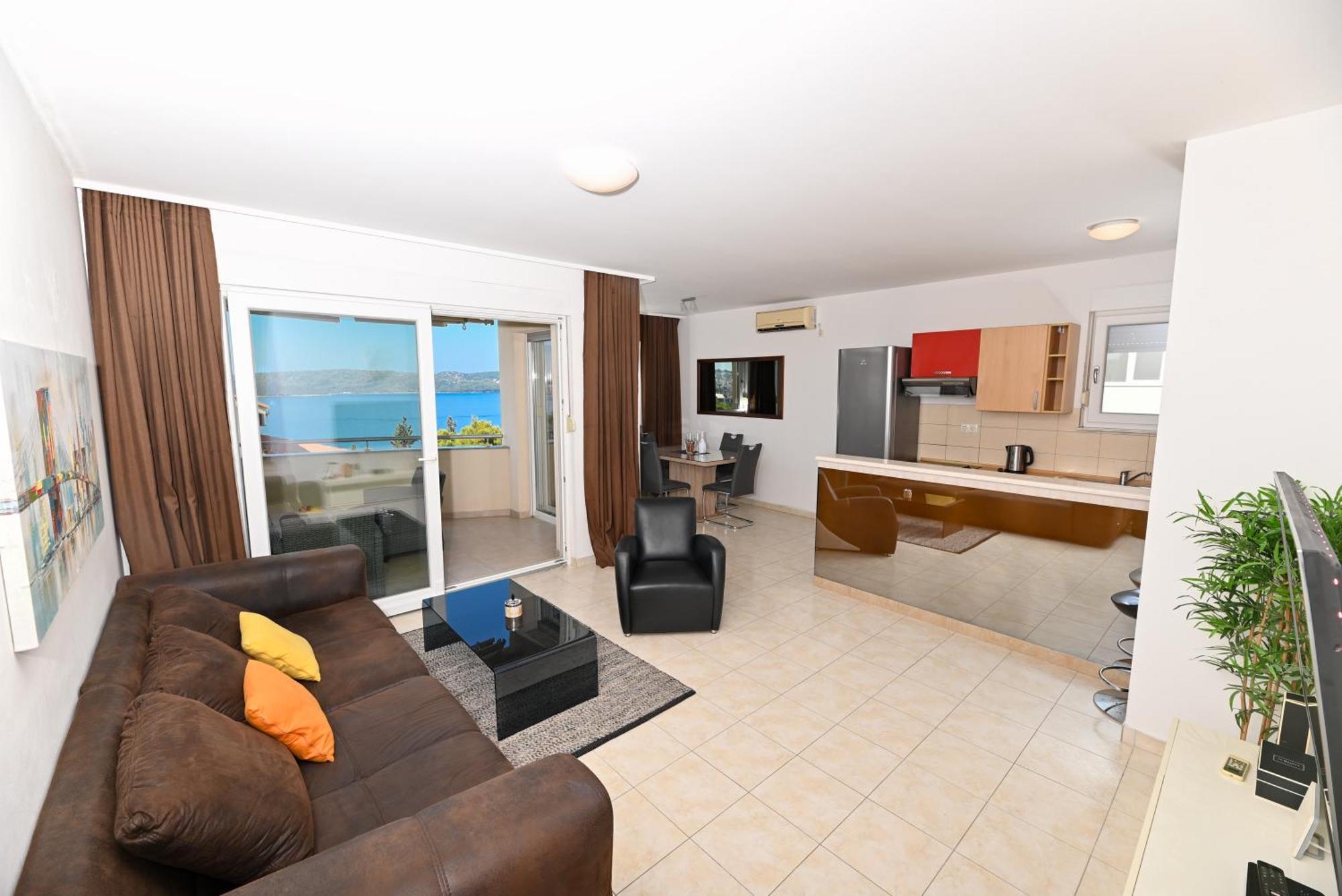 Sunny Place With Sea View Trogir Exterior photo
